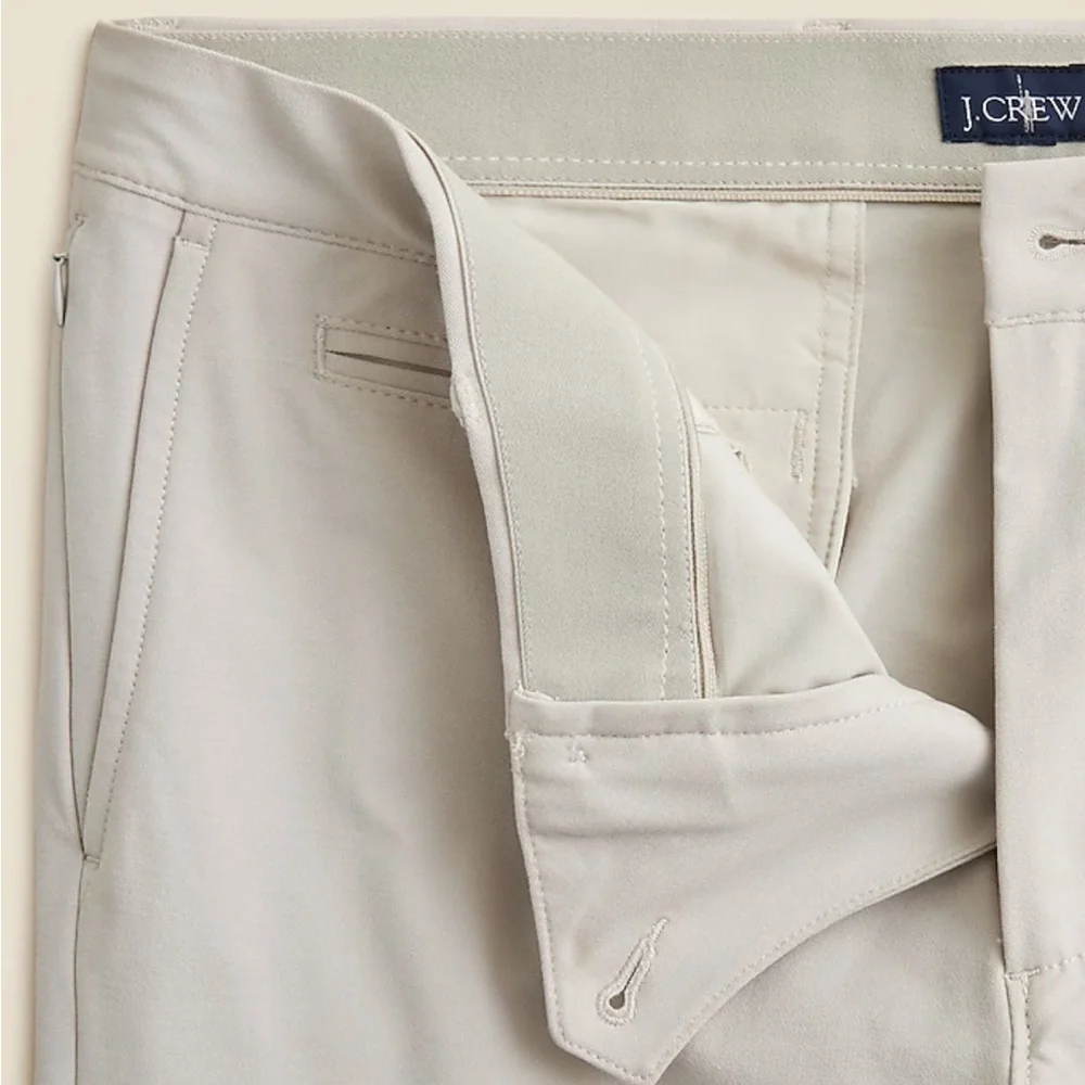 J crew ashen taupe 484 Slim-fit tech pant